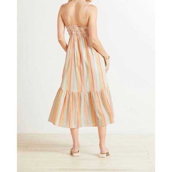 Z SUPPLY Jazmin maxi dress in orange multi - Picture 6 of 13